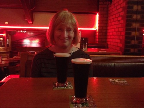 First Guinness of the weekend - Carr & O'Connell