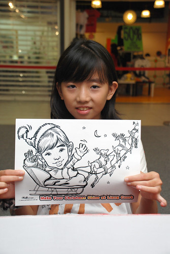 caricature live sketching for "Make Your Christmas Shine at Liang Court" - 10