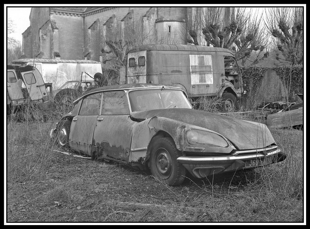 Old Citro n DS Kodak Duo 620 with FP4 