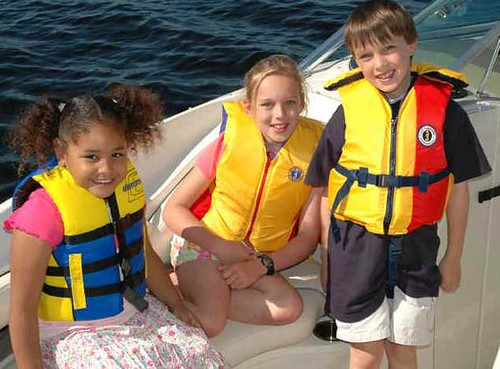 Kids with Life Jackets