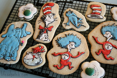 Dr. Seuss Cookies.