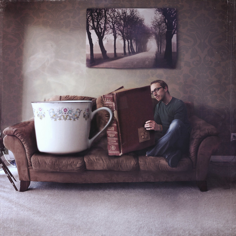 “You can never get a cup of tea large enough or a book long enough to suit me.” - Lewis Carroll