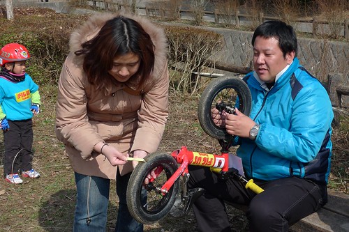 Mitsugi runbike race tire cleaning