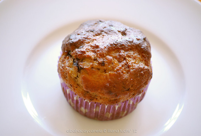 Lowfat orange chocolate muffins