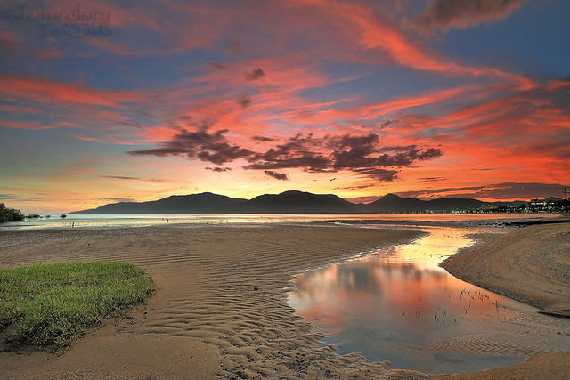 Red Clouds-Trinity Inlet,Cairns