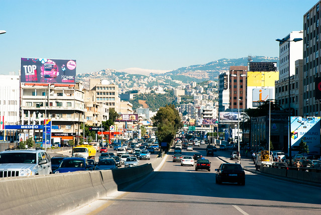 Beirut - towards Byblos