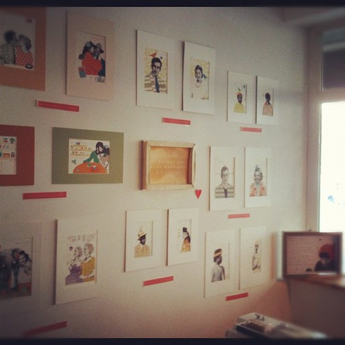 My small exhibition by la casa a pois