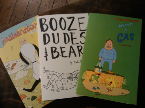 Booze, Dudes & Bears zine by Michael C. Hsiung