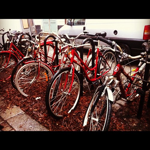 Röda cyklar