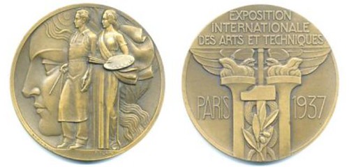 INTERNATIONAL EXHIBITION OF ARTS AND TECHNOLOGY medal