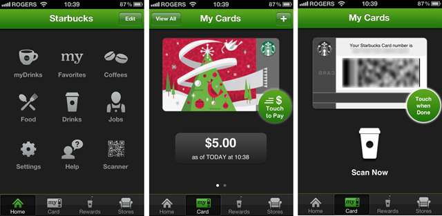 Starbucks iPhone App