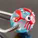 Charm bead : Red crab