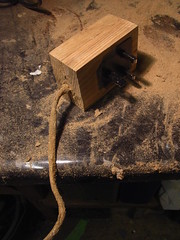 Wood-effect power lead