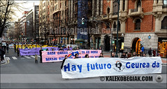 Última manifestación de Gesto Por la Paz para celebrar el cese de ETA.