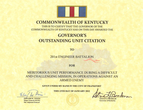 Governor's Outstanding Unit Citation