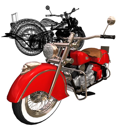 Indian Motorcycle 3D Model