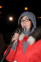 Candlelight Vigil For Burton Winters Feb., 23, 2012