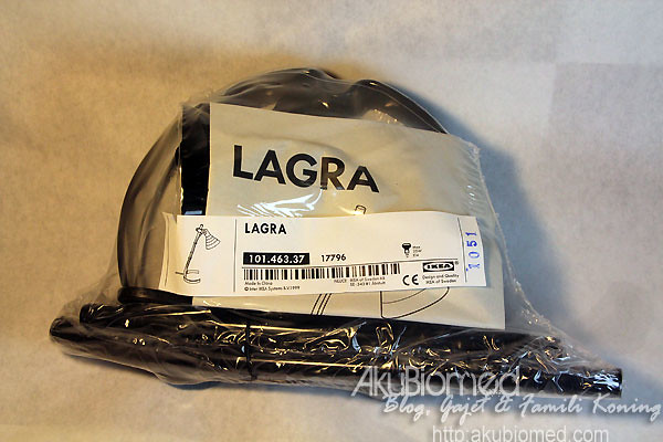 Lampu meja Lagra daripada Ikea