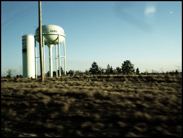 old harnett county water tower