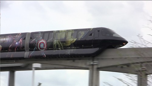 The Avengers monorail