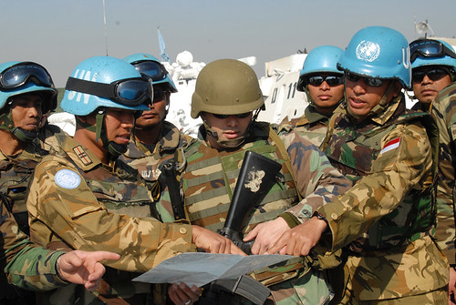 Konga XXIII-F Patroli Besama dengan Tentara Lebanon