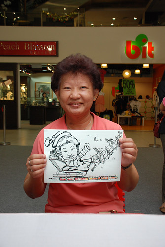 caricature live sketching for "Make Your Christmas Shine at Liang Court" - 3