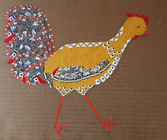 Chicken Collage Day 16 (February 11, 2012) by randubnick