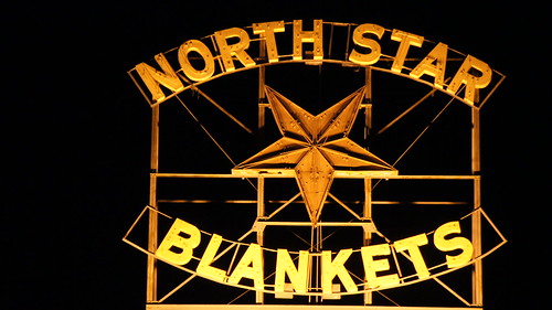 North Star Blankets Sign