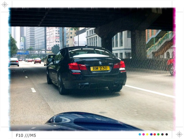 BMW F10 M5 In Hong Kong