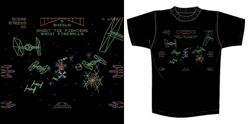 Star Wars x Super7 Collection Designer T-Shirts: Star Wars Arcade, AT-AT Boombox & Camo Walker
