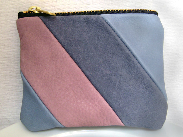 light purple pouch