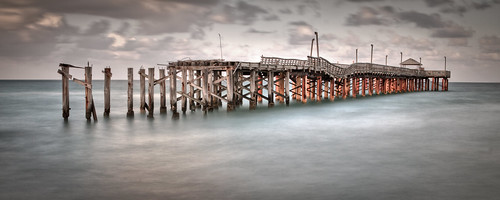 Sunny Islands Pier by photomyhobby