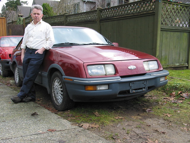 Me and 1988 Merkur XR4Ti IMG 4106 February 2012 BC delivery car
