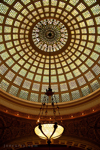 Chicago Cultural Center - Tiffany dome