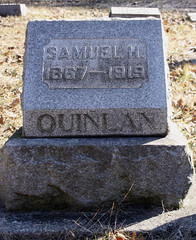 Samuel H. Quinlan, Crown Hill Cemtery