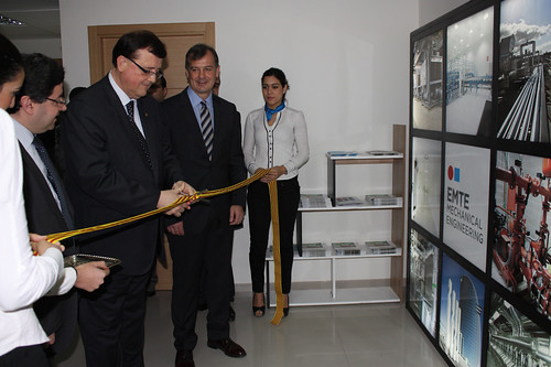 Minister of Enterprise and Labour of the Generalitat de Catalunya, inaugurates the COMSA EMTE affiliate in Morocco