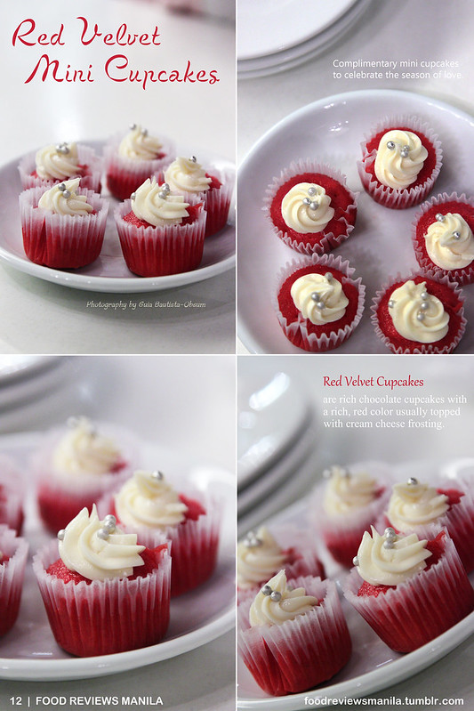 Red Velvet Mini Cupcakes from Kulinarya