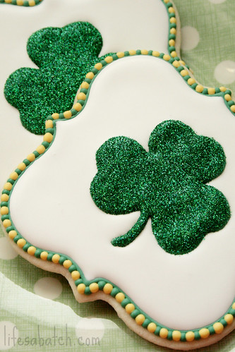 St. Patrick's Day Cookies.