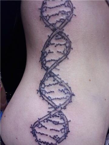 Cool DNA tattoo!!!