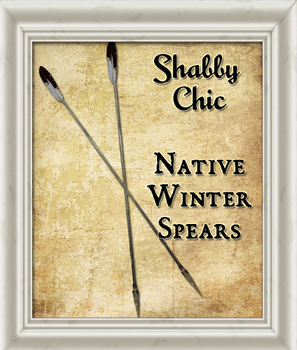 Shabby Chic Native Winter Spears by Shabby Chics
