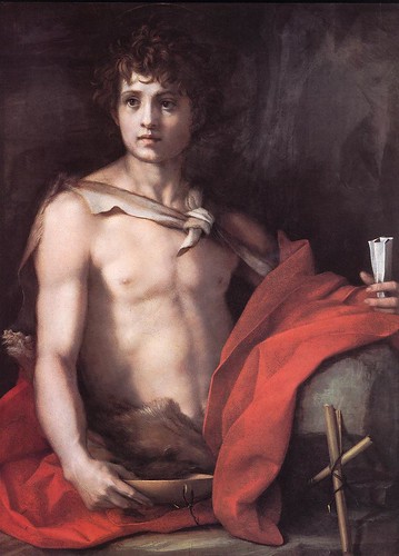 St John the Baptist, Andrea del Sarto, Palatina Gallary, Palazzo Pitti, Firenze