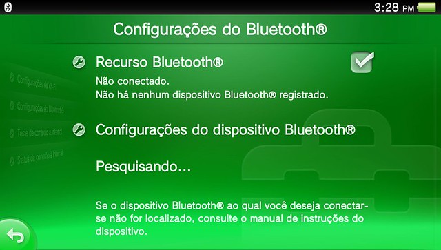 Bluetooth no PS Vita