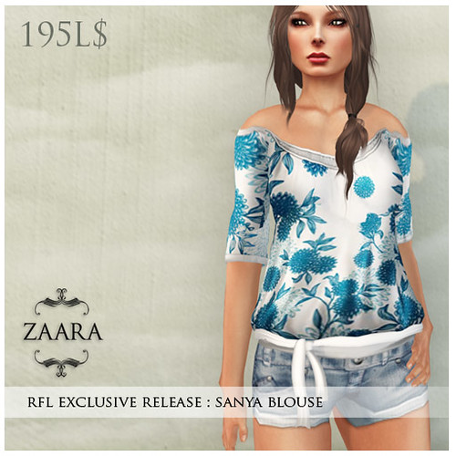 Sanya blouse : Exclusively for Fashion for Life