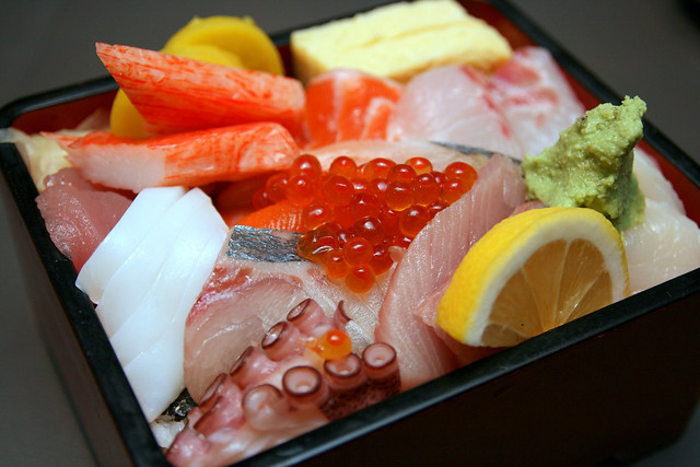 Chirashi Sushi from Kaiho Sushi