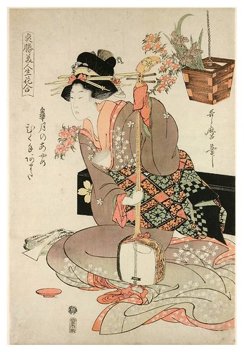 024-Gehisa con un samisen-1801-1817 -Kitagawa Utamaro- © The Trustees of the British Museum