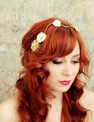 Beautiful hair, Fairy vines-floral hair clip