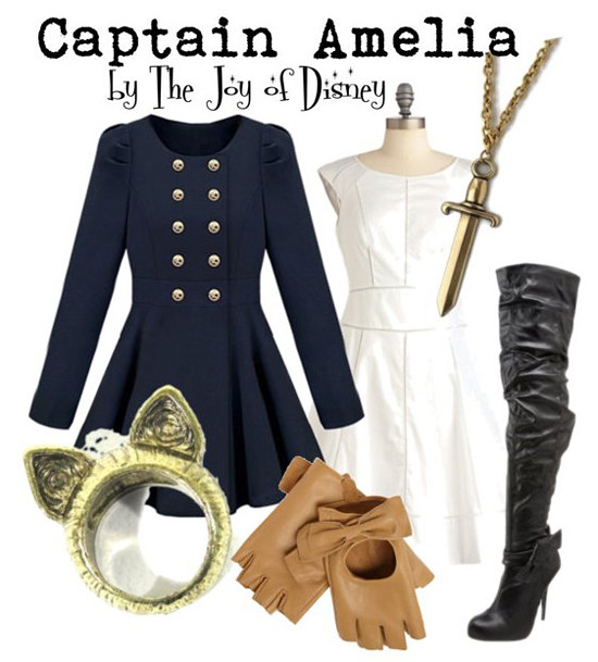 Inspired by: Captain Amelia (Treasure Planet)