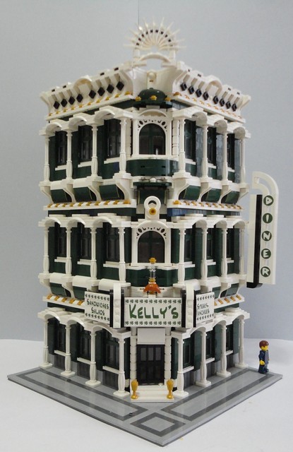LEGO Moc Modular Kellys Corner 000