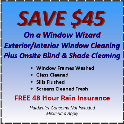 WINDOW WIZARD RESIDENTIAL WINDOW CLEANING AND MOBILE BLIND