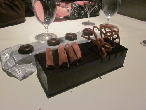 Next/El Bulli - Chicago - February 2012 - Chocolate Donuts, Creme Flute, Puff Pastry Web